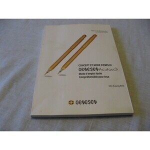 French Language Manual for Genesen Acutouch G300TT Acupuncture Pointer 1997